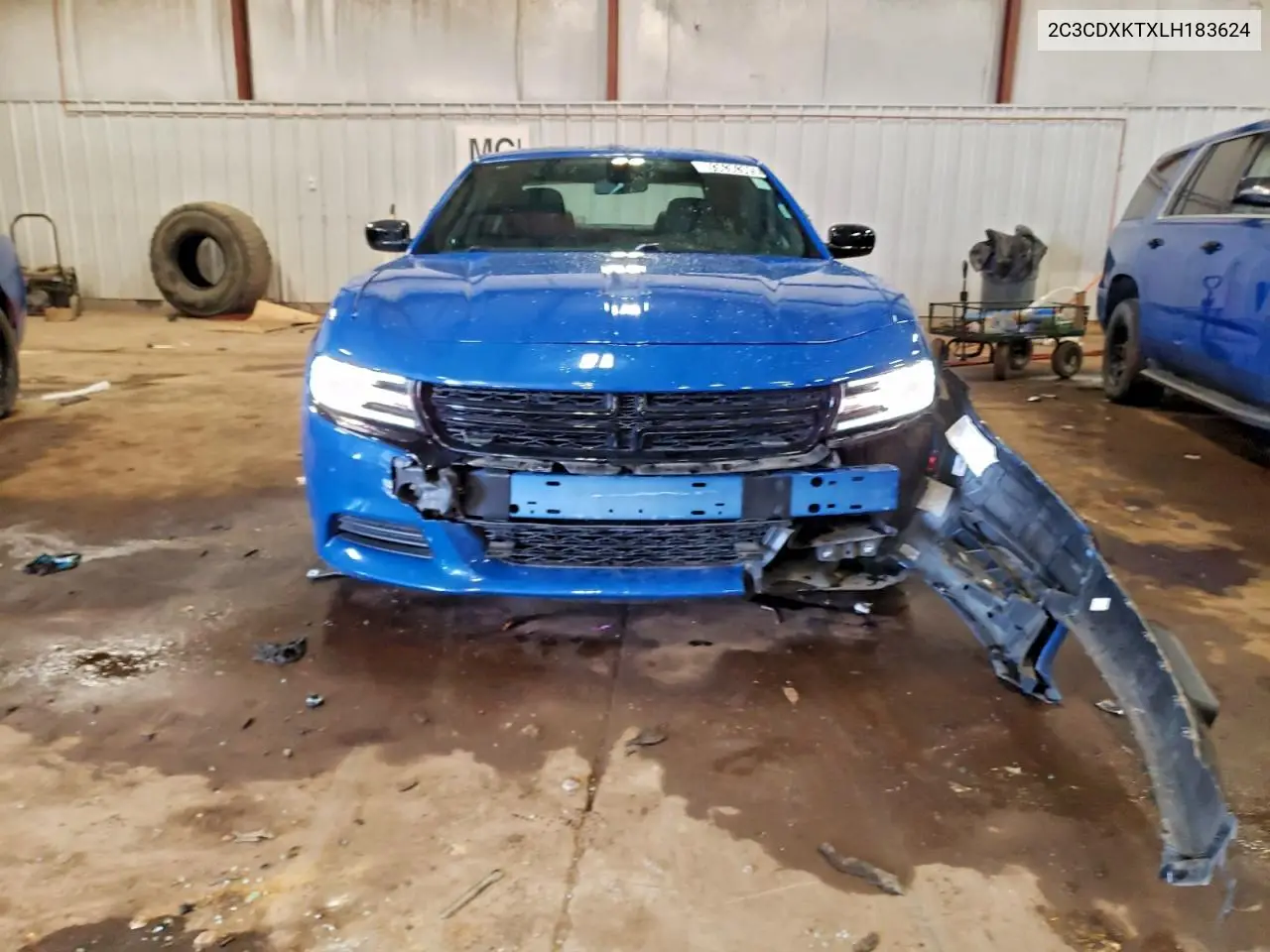 2C3CDXKTXLH183624 2020 Dodge Charger Police