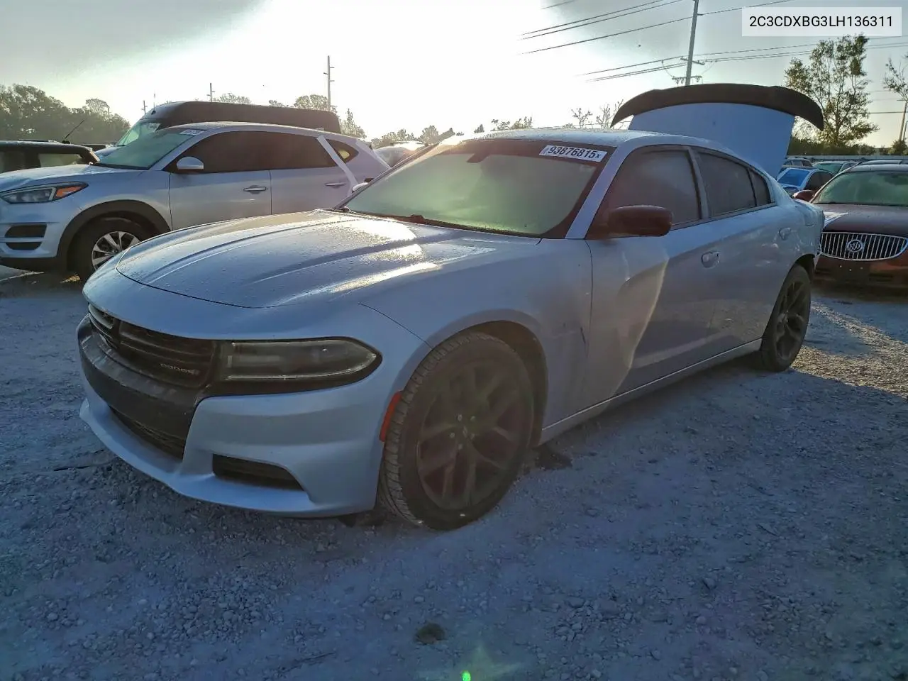 2C3CDXBG3LH136311 2020 Dodge Charger Sxt