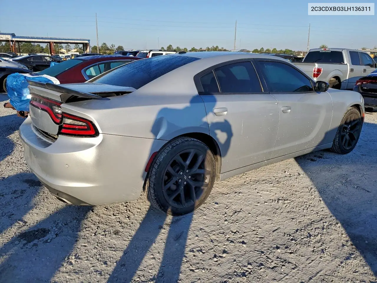 2C3CDXBG3LH136311 2020 Dodge Charger Sxt