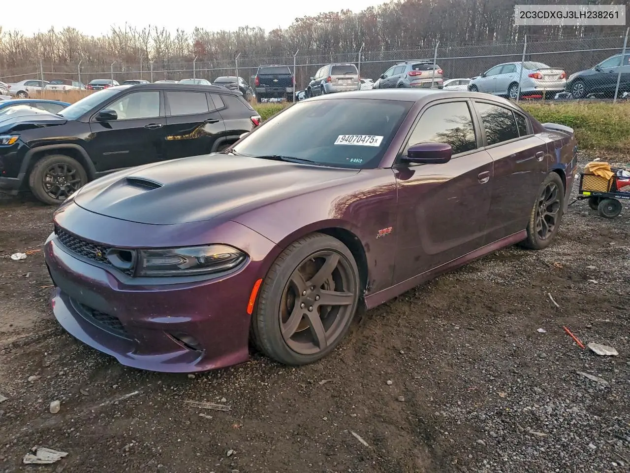 2C3CDXGJ3LH238261 2020 Dodge Charger Scat Pack