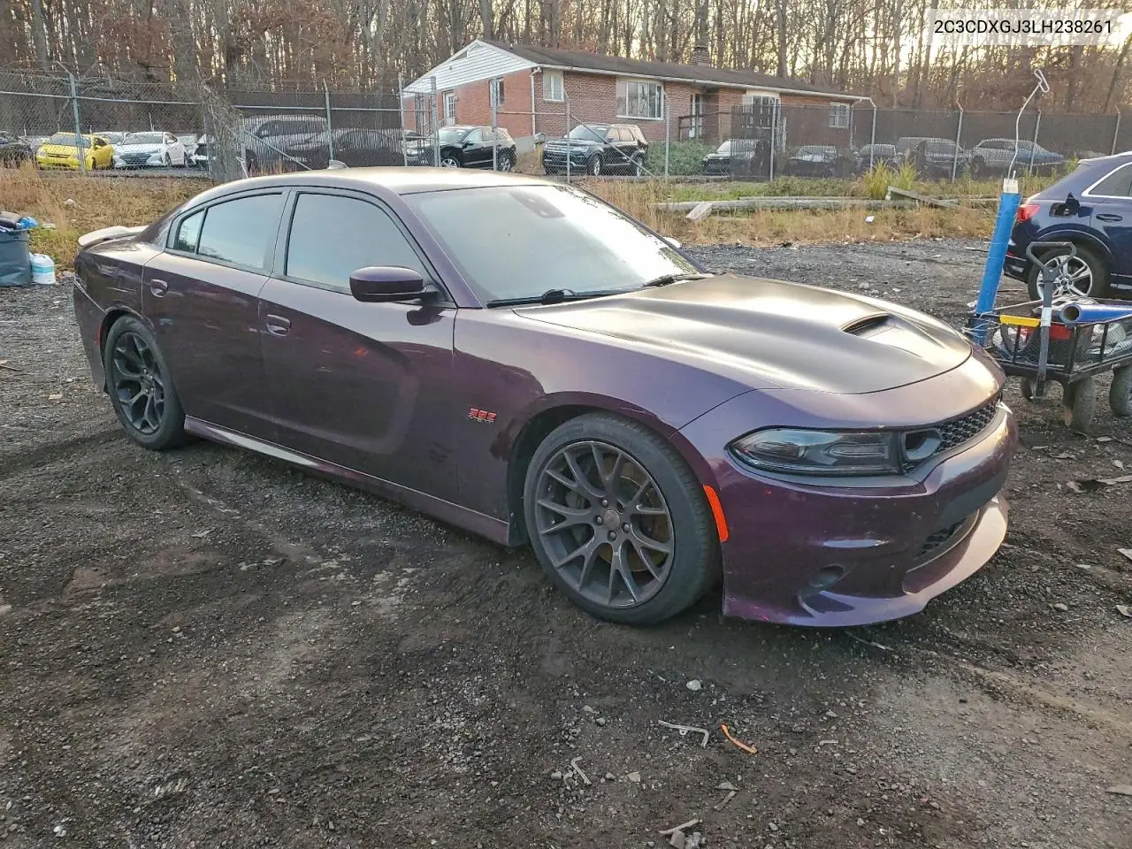 2C3CDXGJ3LH238261 2020 Dodge Charger Scat Pack