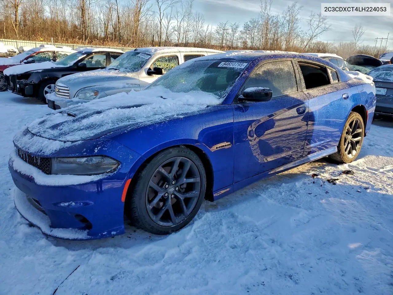 2C3CDXCT4LH224053 2020 Dodge Charger R/T