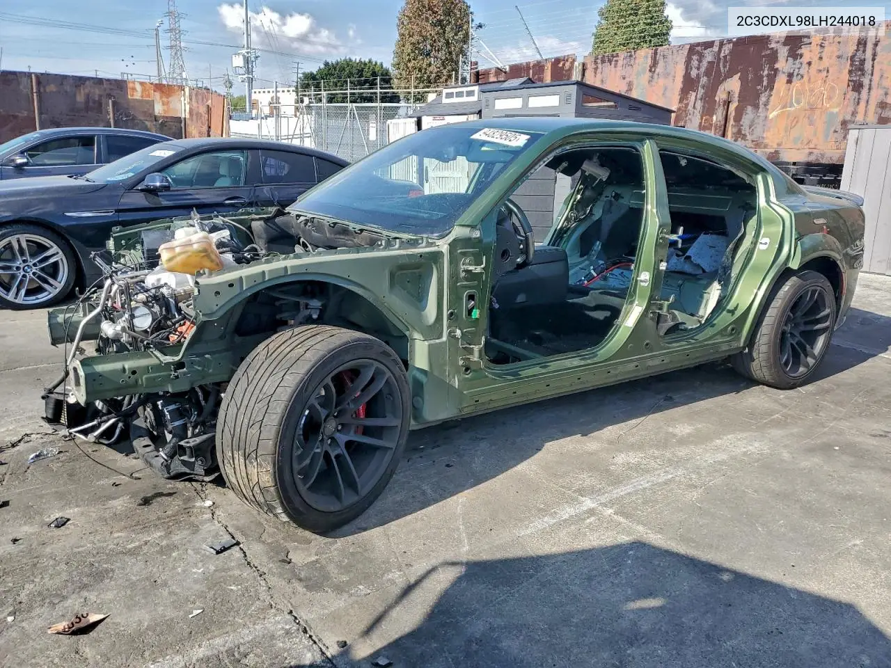 2C3CDXL98LH244018 2020 Dodge Charger Srt Hellcat