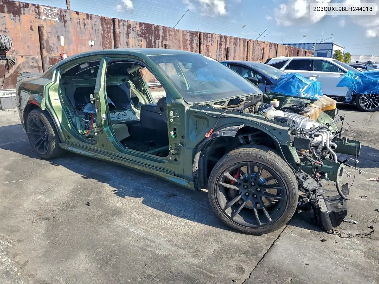 2C3CDXL98LH244018 2020 Dodge Charger Srt Hellcat