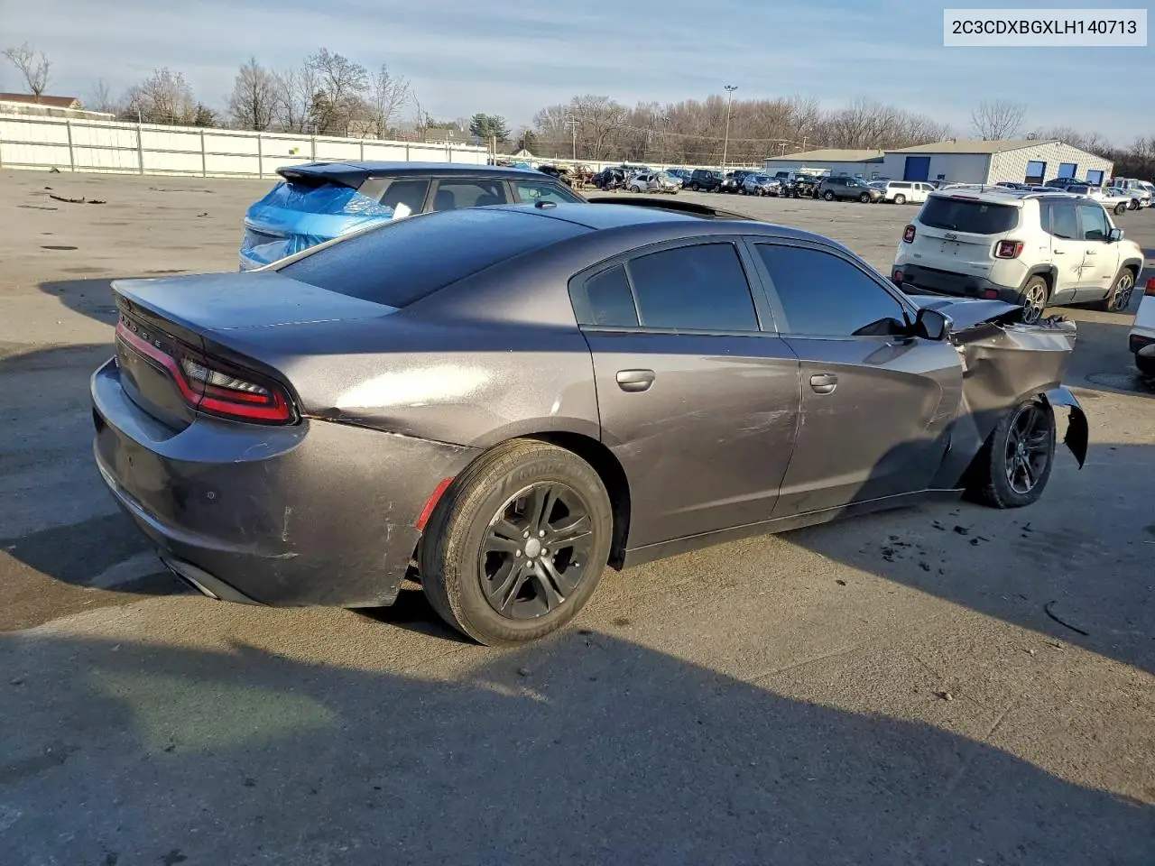2C3CDXBGXLH140713 2020 Dodge Charger Sxt