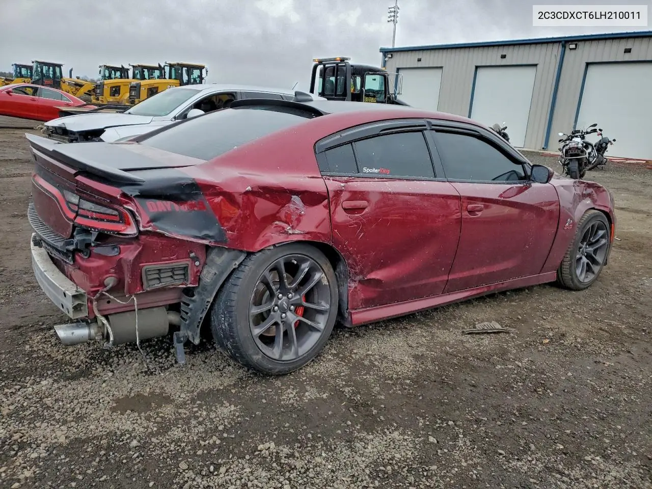 2C3CDXCT6LH210011 2020 Dodge Charger