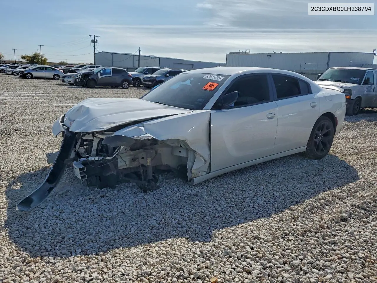 2C3CDXBG0LH238794 2020 Dodge Charger Sxt