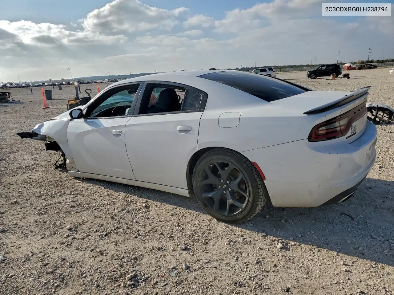 2C3CDXBG0LH238794 2020 Dodge Charger Sxt
