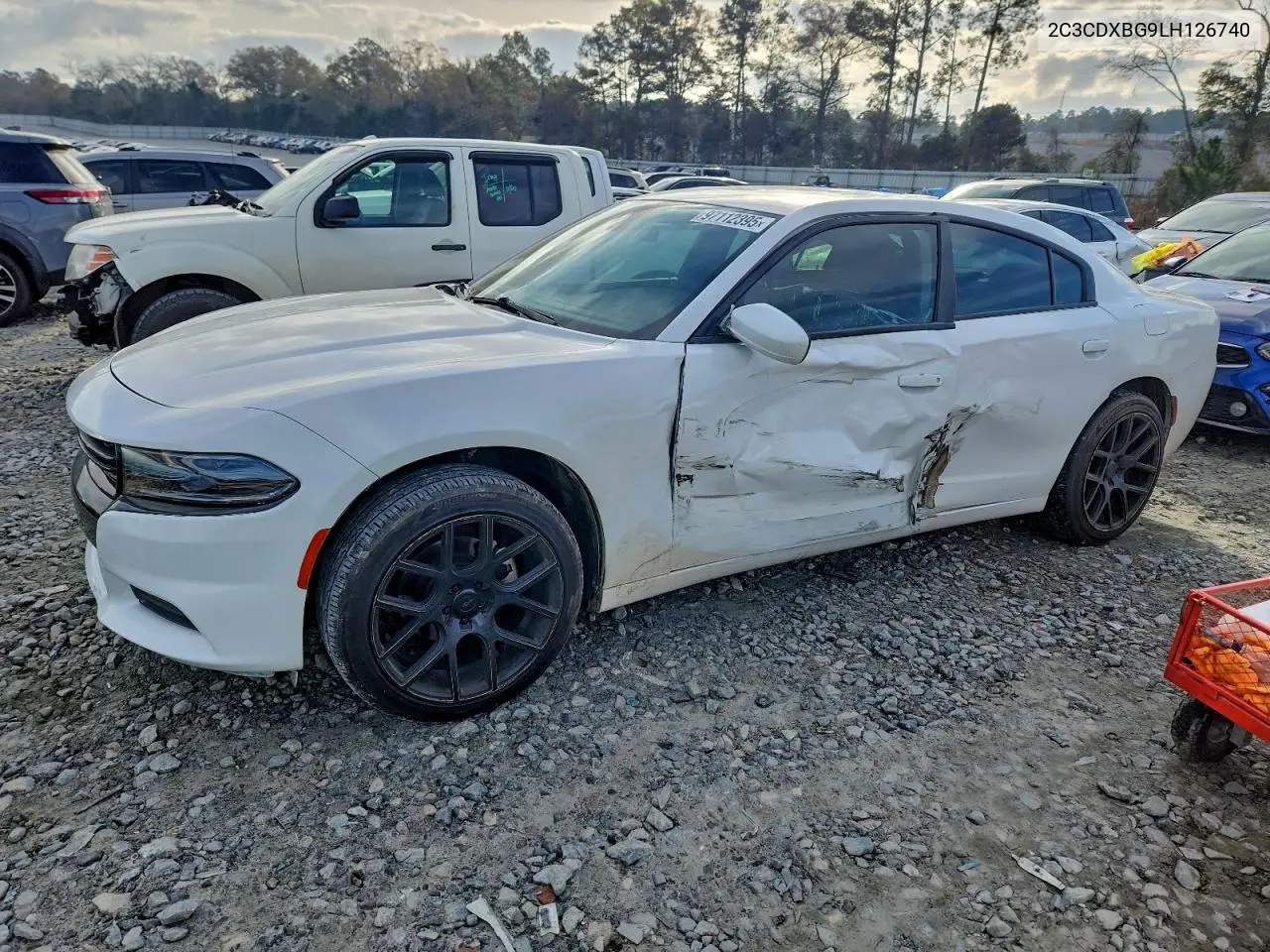 2C3CDXBG9LH126740 2020 Dodge Charger Sxt