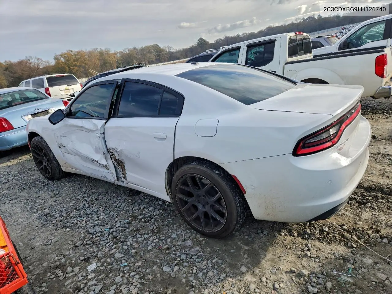 2C3CDXBG9LH126740 2020 Dodge Charger Sxt