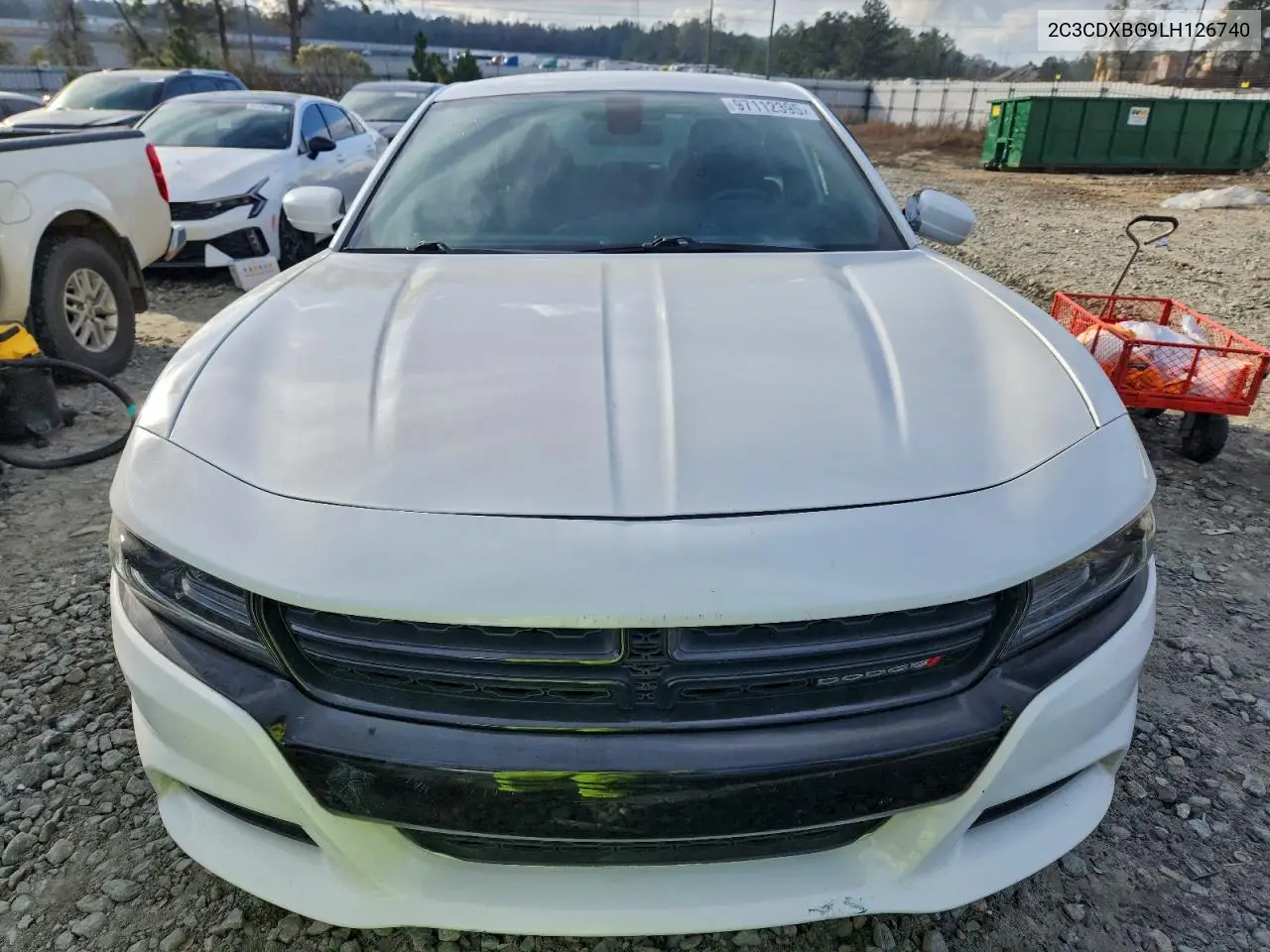 2C3CDXBG9LH126740 2020 Dodge Charger Sxt