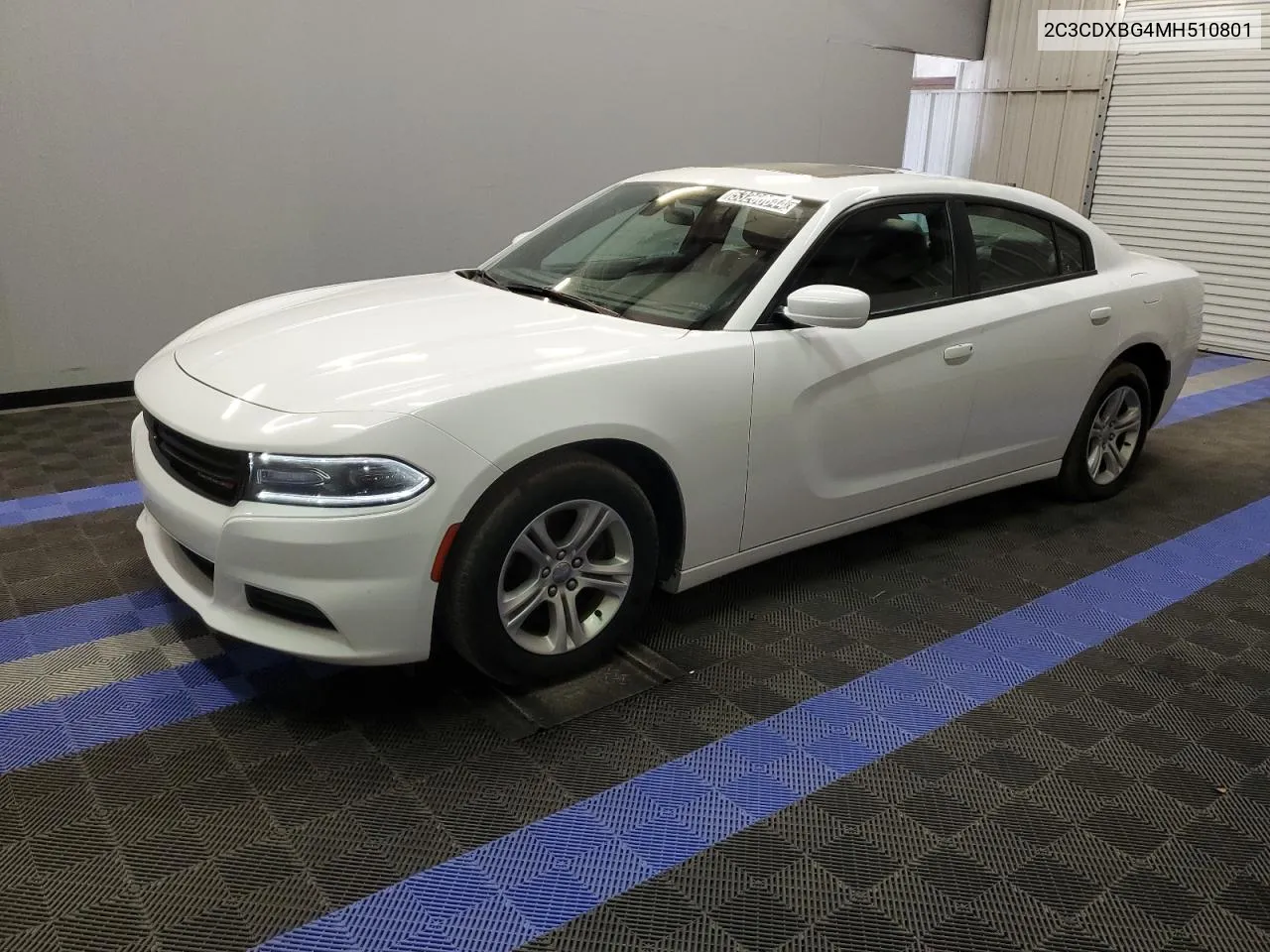 2021 Dodge Charger Sxt VIN: 2C3CDXBG4MH510801 Lot: 53260644