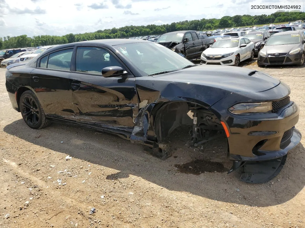 2021 Dodge Charger R/T VIN: 2C3CDXCT0MH524982 Lot: 53350034