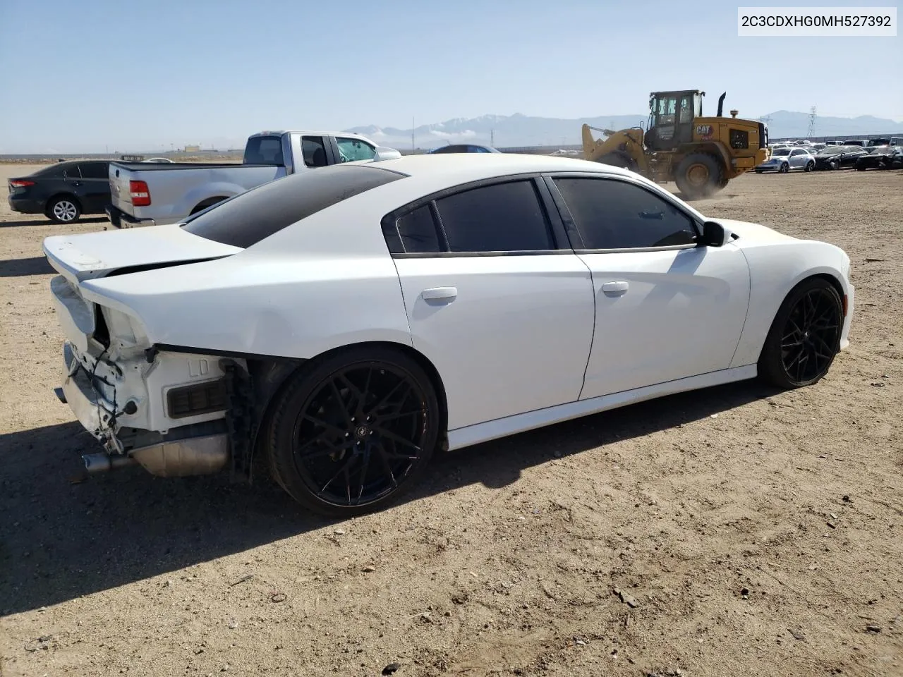 2021 Dodge Charger Gt VIN: 2C3CDXHG0MH527392 Lot: 53855684