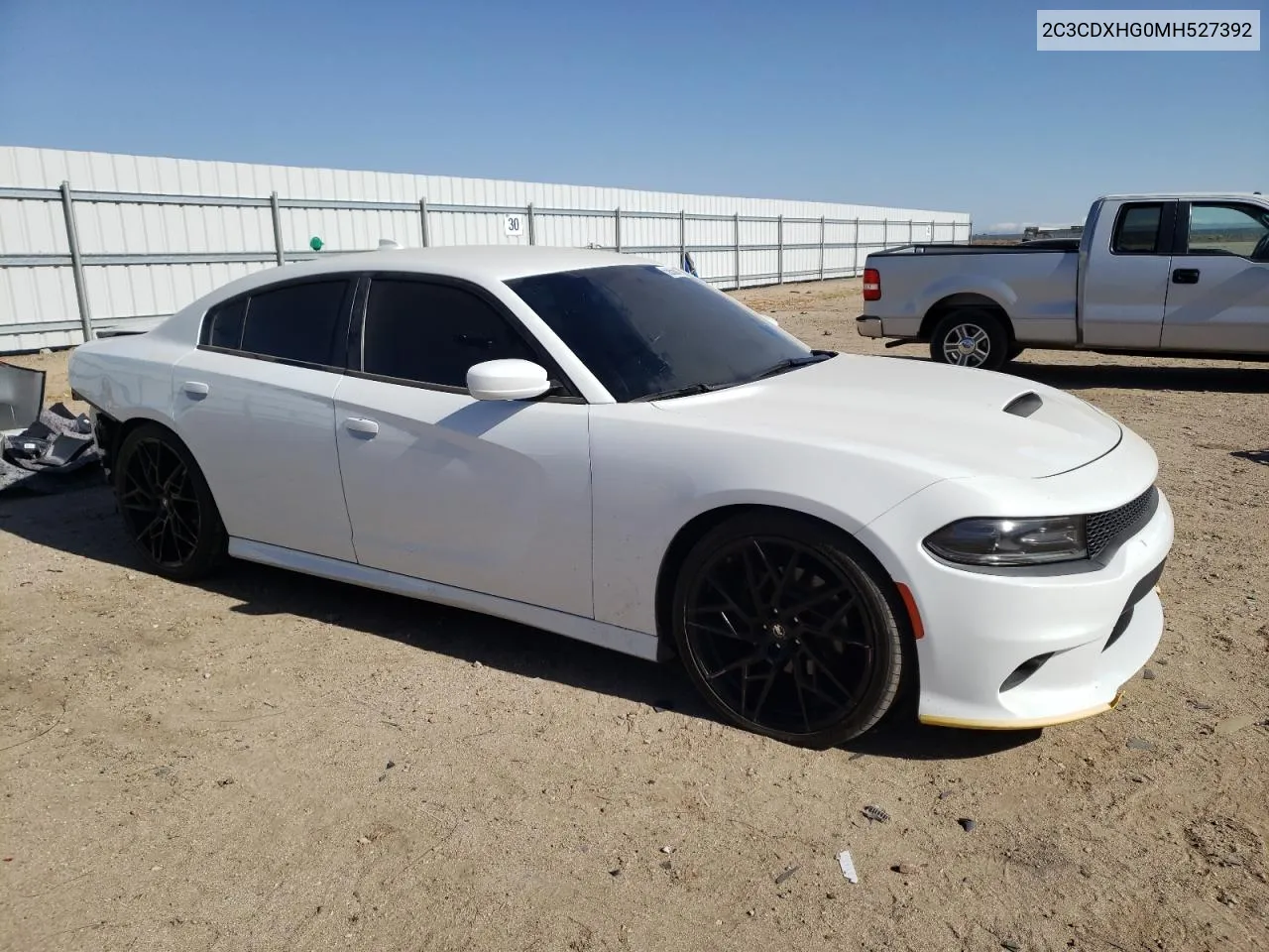 2021 Dodge Charger Gt VIN: 2C3CDXHG0MH527392 Lot: 53855684