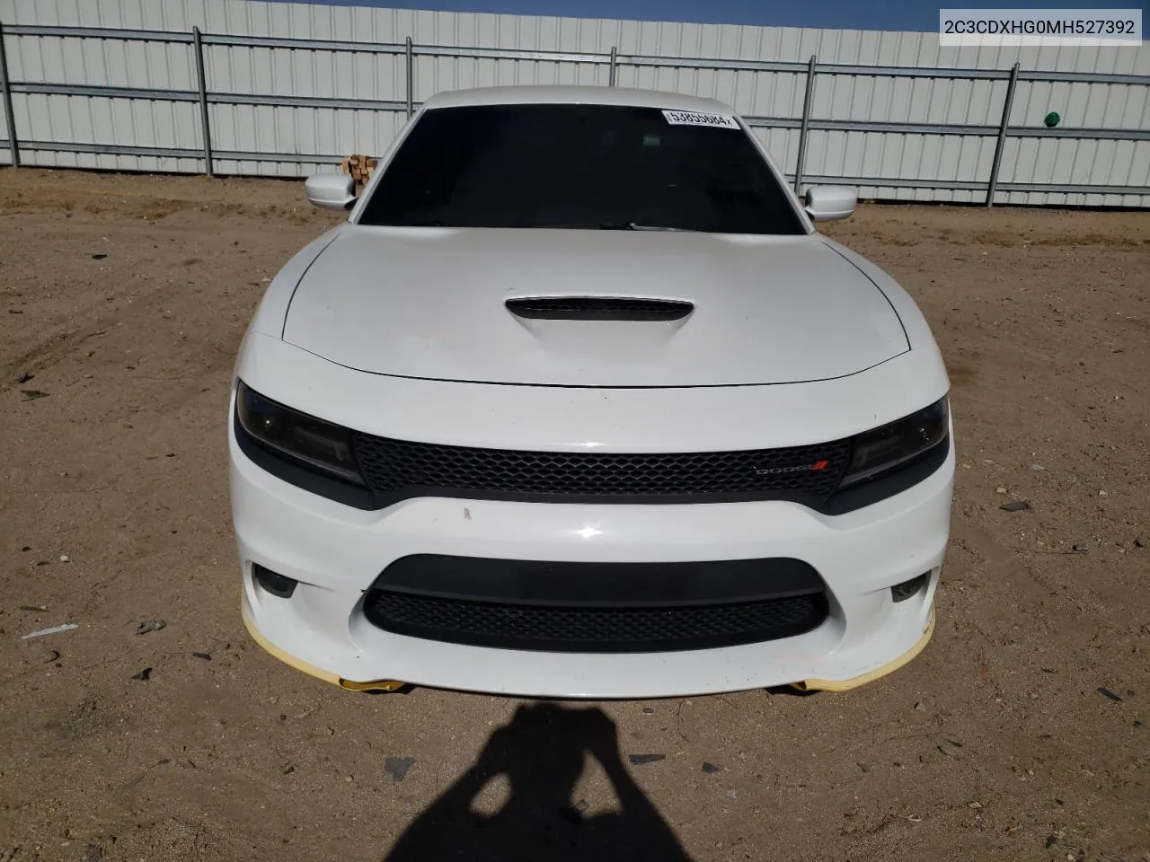 2021 Dodge Charger Gt VIN: 2C3CDXHG0MH527392 Lot: 53855684