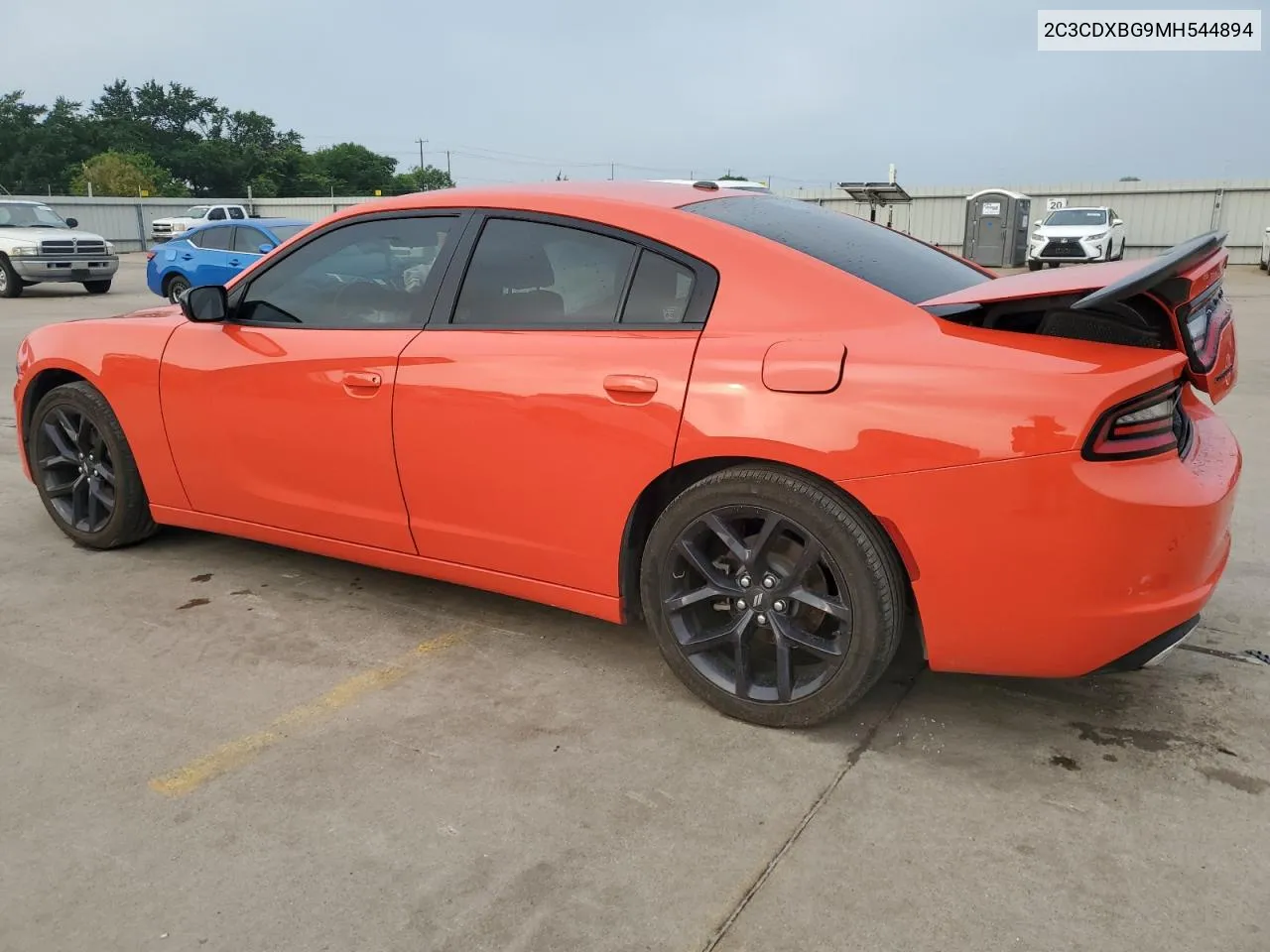 2021 Dodge Charger Sxt VIN: 2C3CDXBG9MH544894 Lot: 53944734