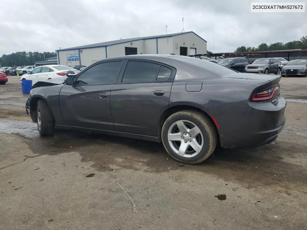 2021 Dodge Charger Police VIN: 2C3CDXAT7MH527672 Lot: 54119614