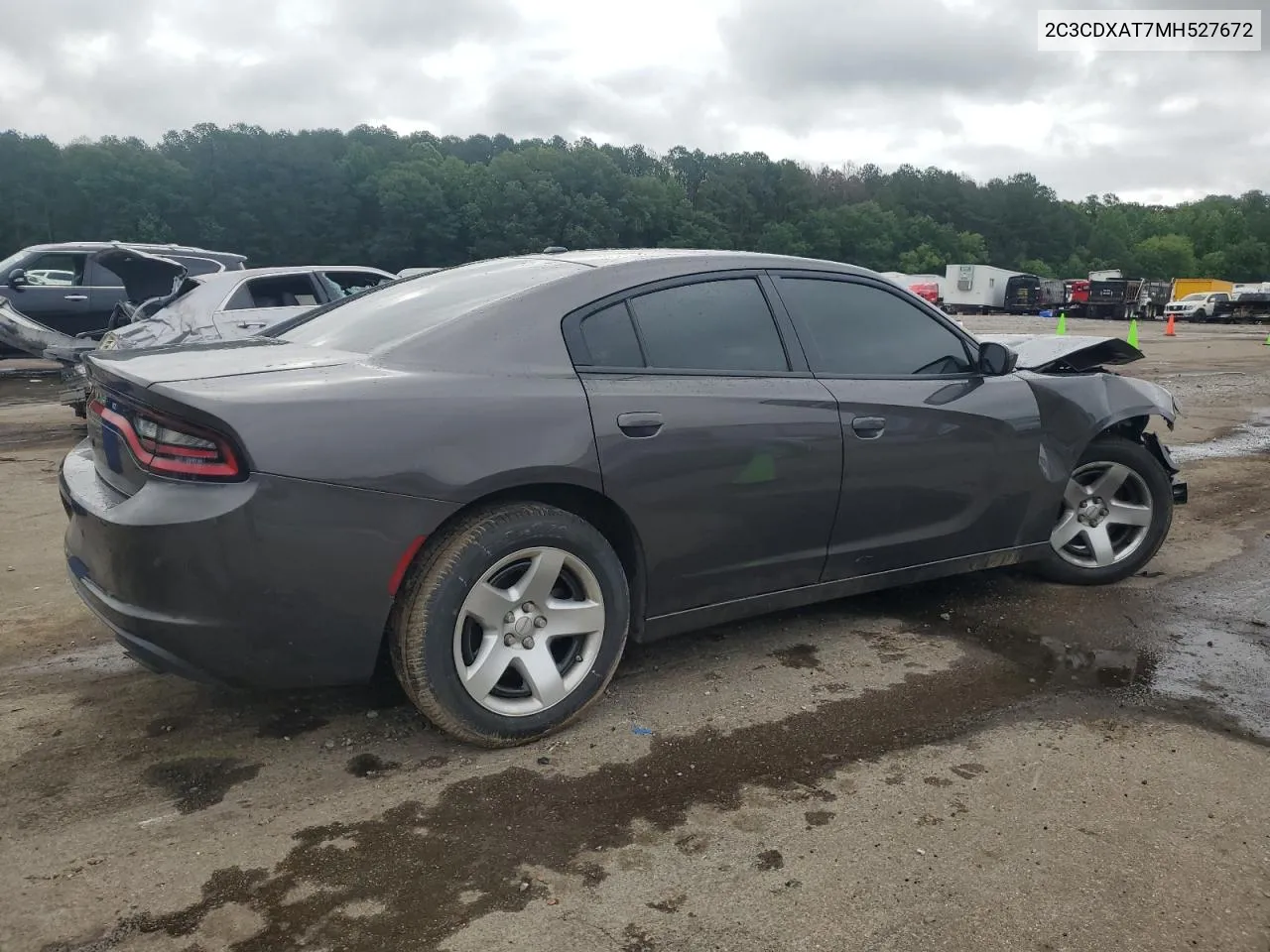 2C3CDXAT7MH527672 2021 Dodge Charger Police