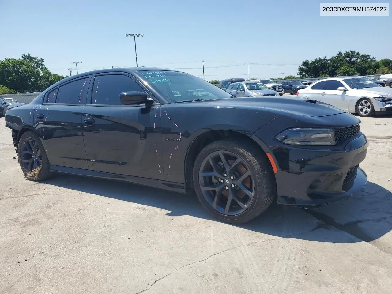 2C3CDXCT9MH574327 2021 Dodge Charger R/T