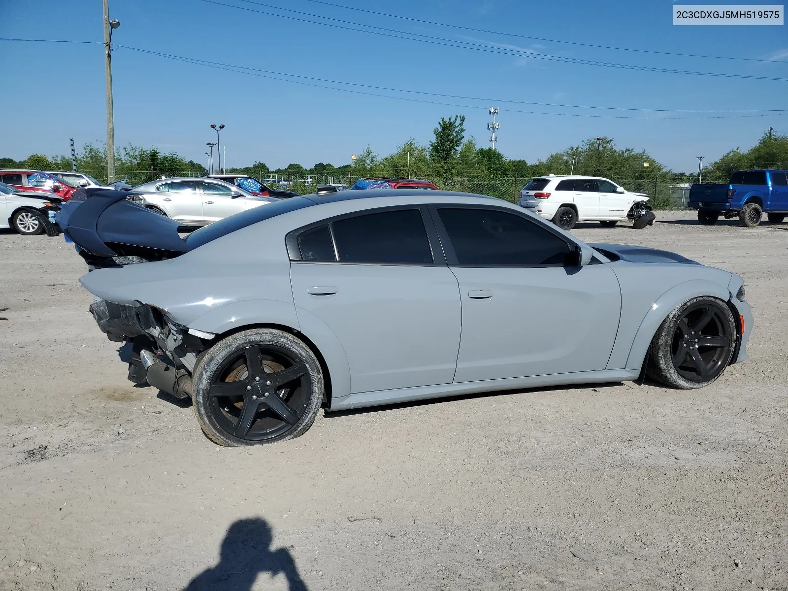 2021 Dodge Charger Scat Pack VIN: 2C3CDXGJ5MH519575 Lot: 54392624