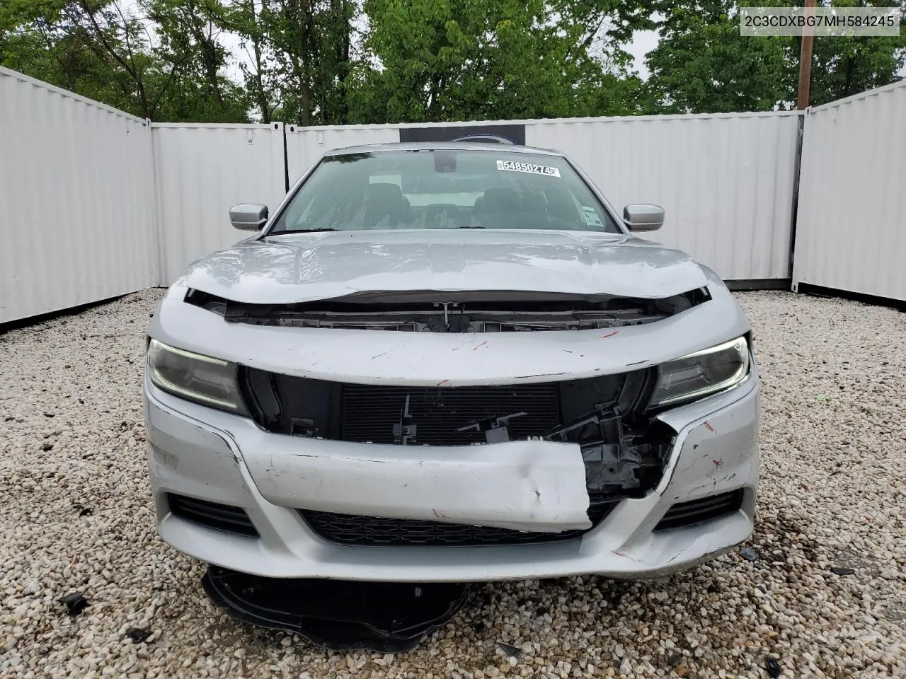 2021 Dodge Charger Sxt VIN: 2C3CDXBG7MH584245 Lot: 54850274