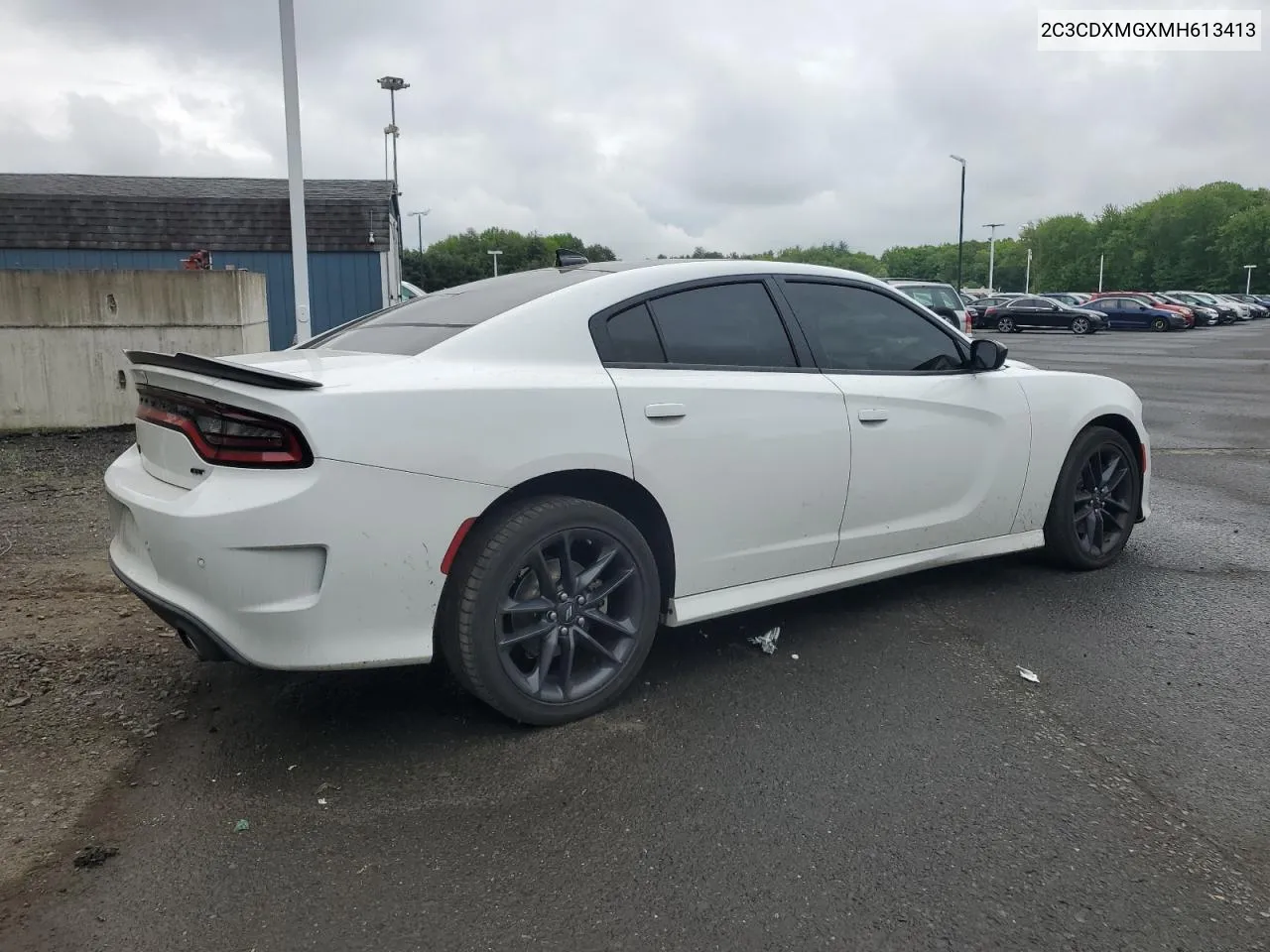 2021 Dodge Charger Gt VIN: 2C3CDXMGXMH613413 Lot: 54989794