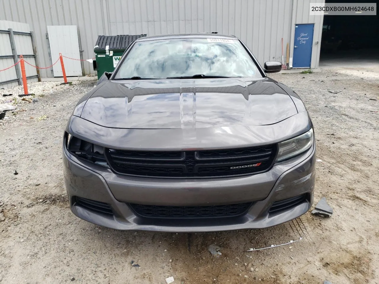 2021 Dodge Charger Sxt VIN: 2C3CDXBG0MH624648 Lot: 55011954