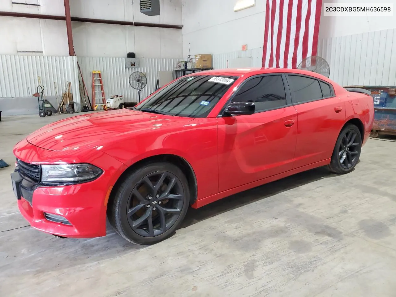 2C3CDXBG5MH636598 2021 Dodge Charger Sxt