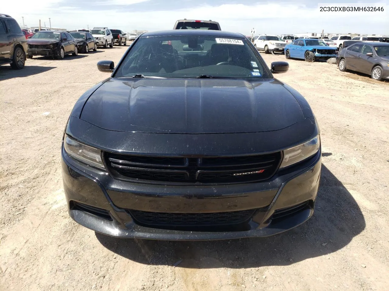 2C3CDXBG3MH632646 2021 Dodge Charger Sxt