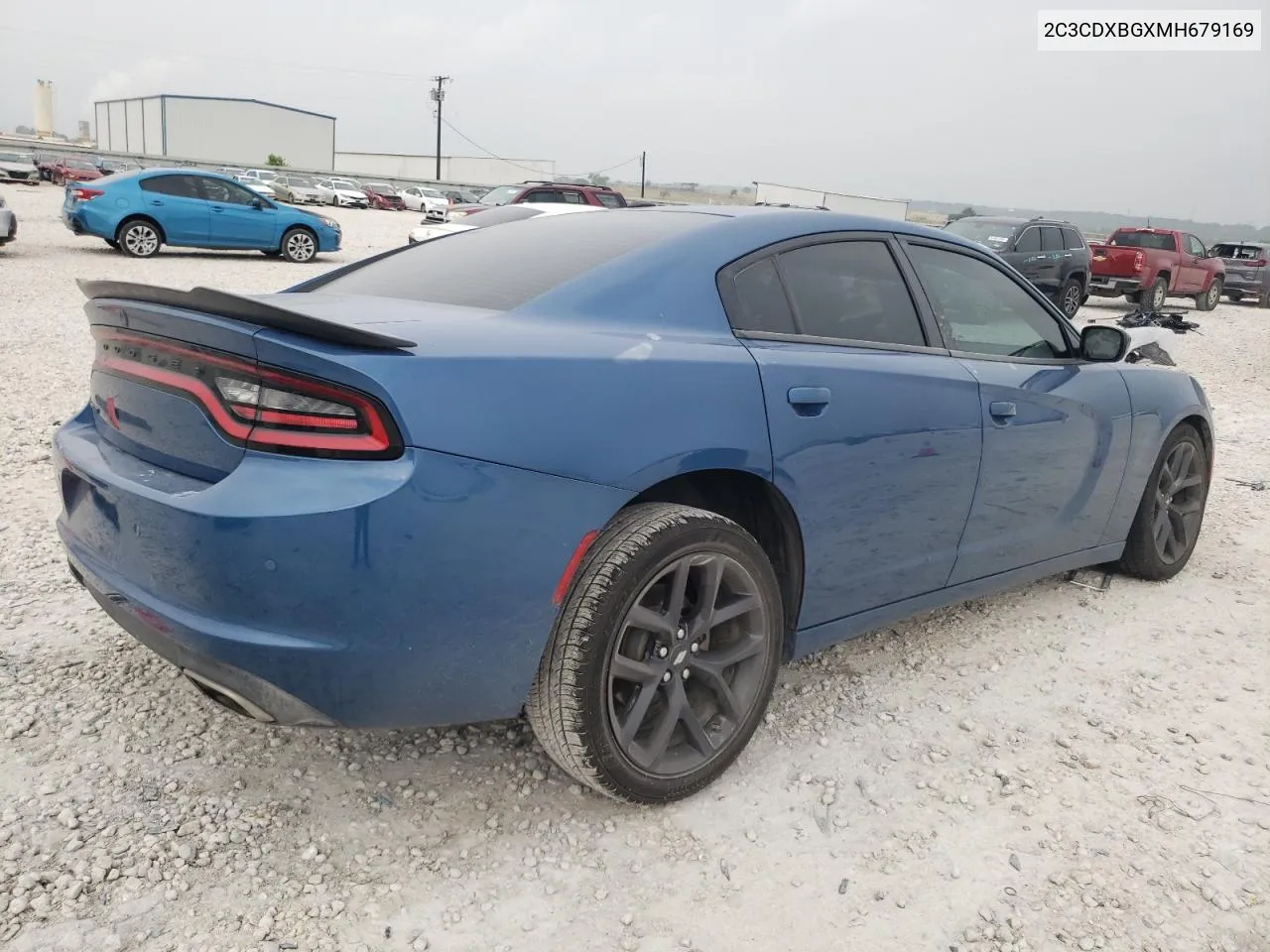 2021 Dodge Charger Sxt VIN: 2C3CDXBGXMH679169 Lot: 55739254