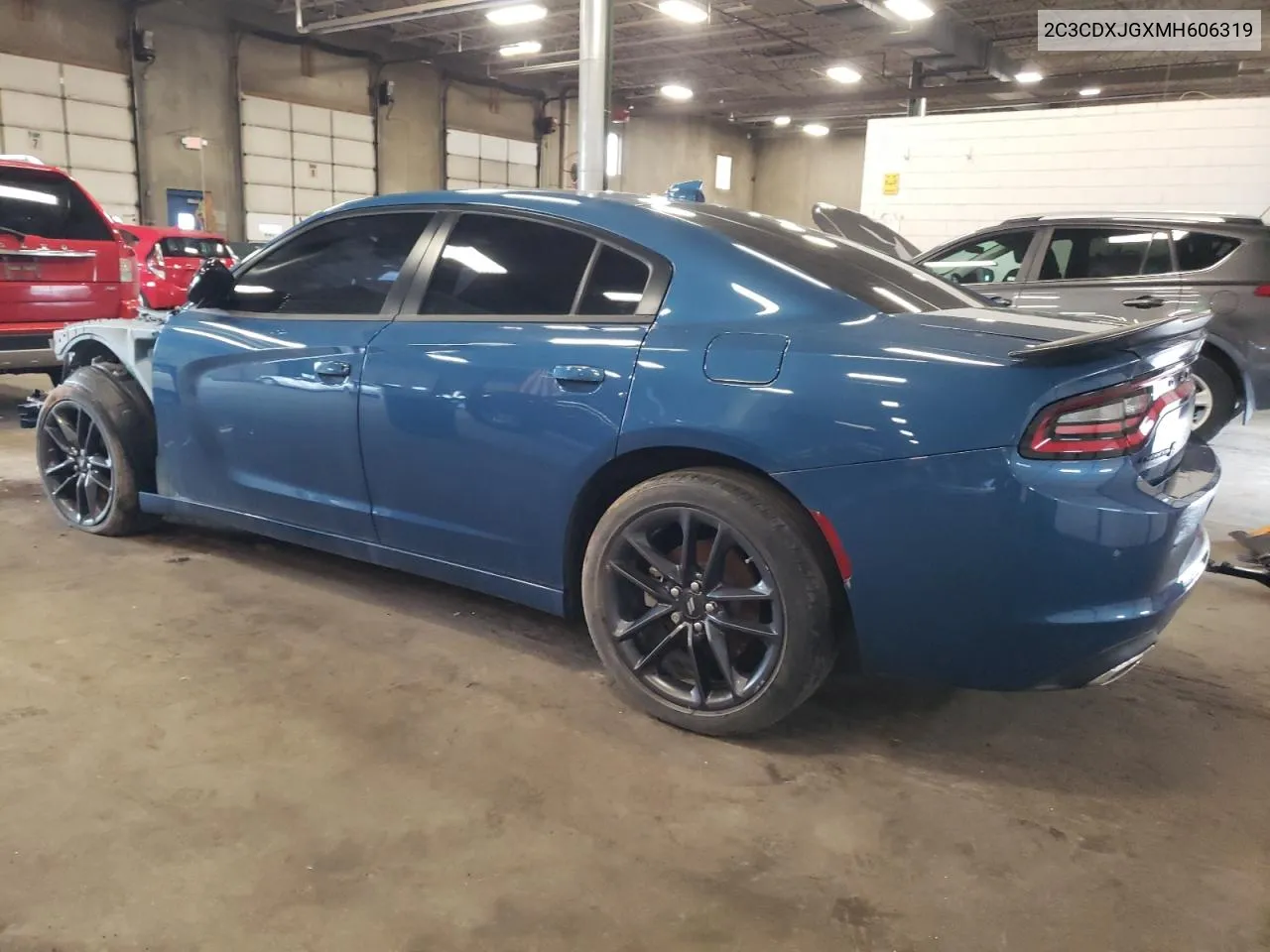 2021 Dodge Charger Sxt VIN: 2C3CDXJGXMH606319 Lot: 57222664