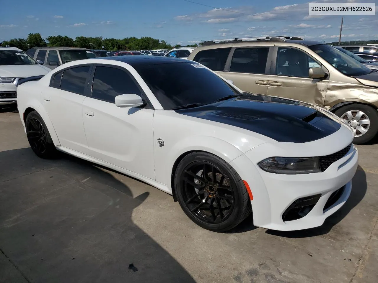 2021 Dodge Charger Srt Hellcat VIN: 2C3CDXL92MH622626 Lot: 57406304