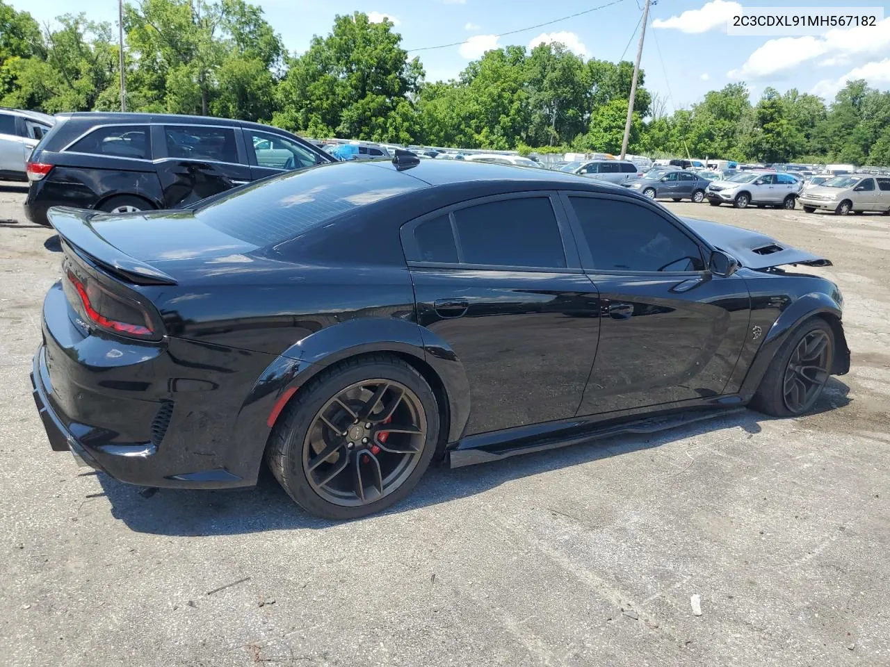 2C3CDXL91MH567182 2021 Dodge Charger Srt Hellcat