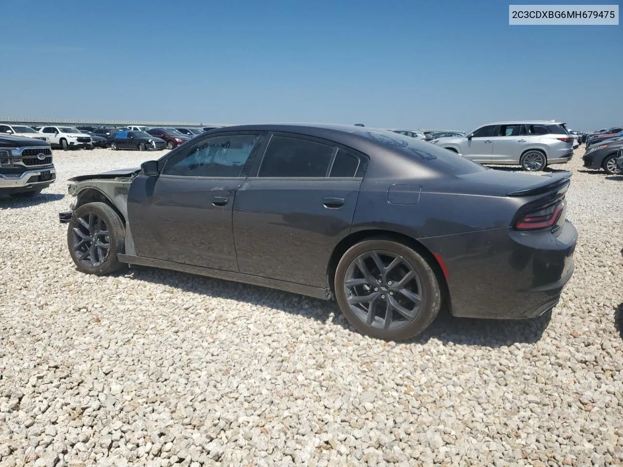 2021 Dodge Charger Sxt VIN: 2C3CDXBG6MH679475 Lot: 67571474