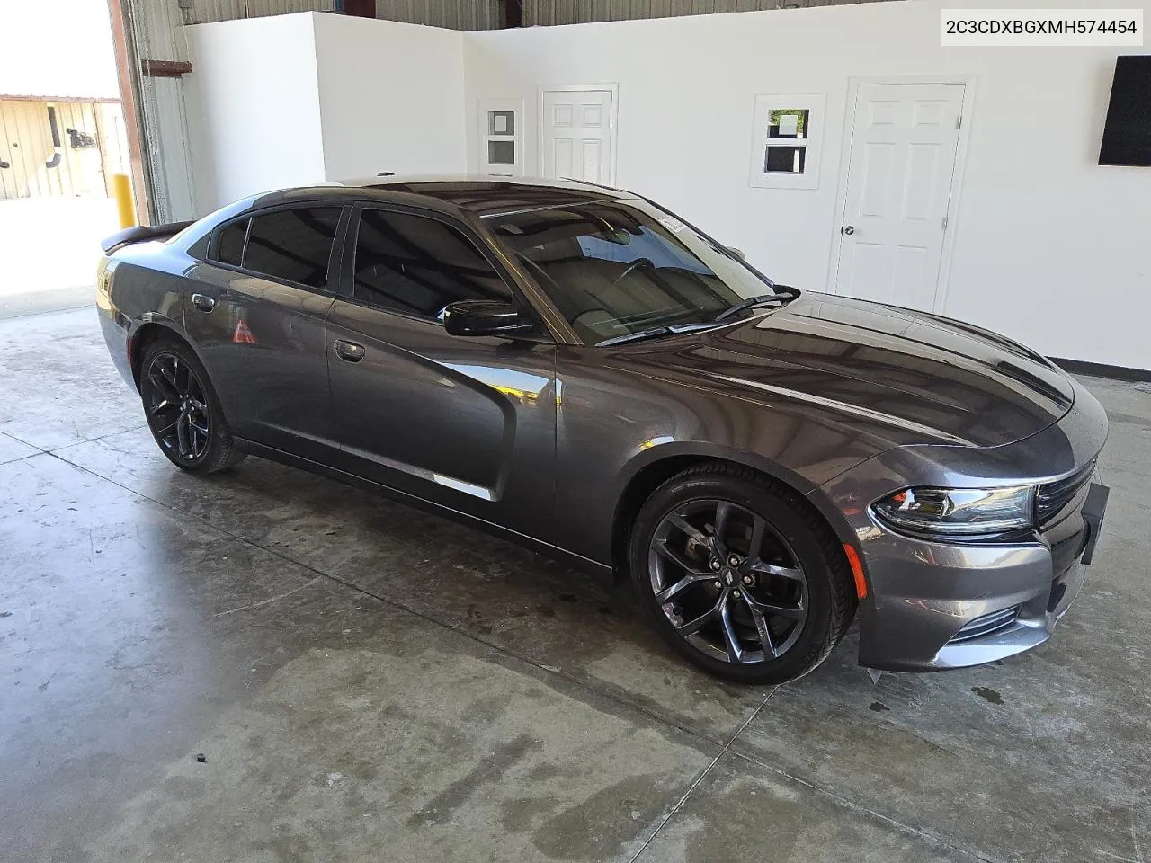 2021 Dodge Charger Sxt VIN: 2C3CDXBGXMH574454 Lot: 67886054