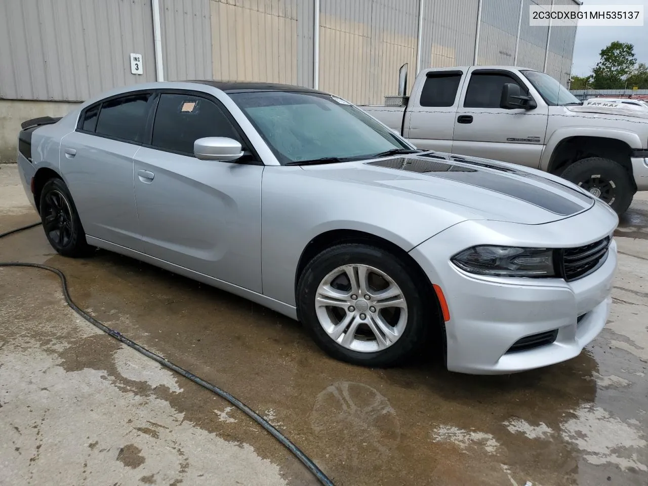 2021 Dodge Charger Sxt VIN: 2C3CDXBG1MH535137 Lot: 68104164