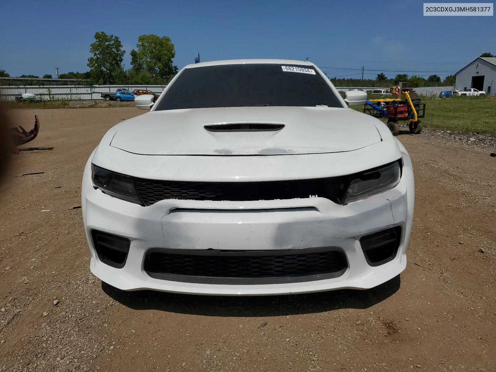 2021 Dodge Charger Scat Pack VIN: 2C3CDXGJ3MH581377 Lot: 68215934