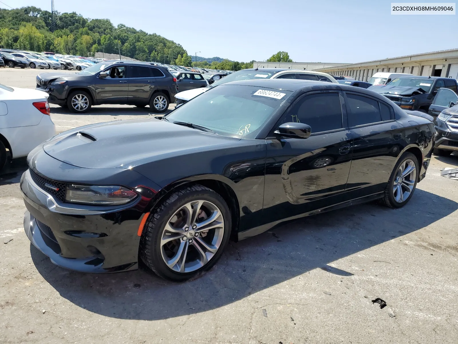 2021 Dodge Charger Gt VIN: 2C3CDXHG8MH609046 Lot: 68624744