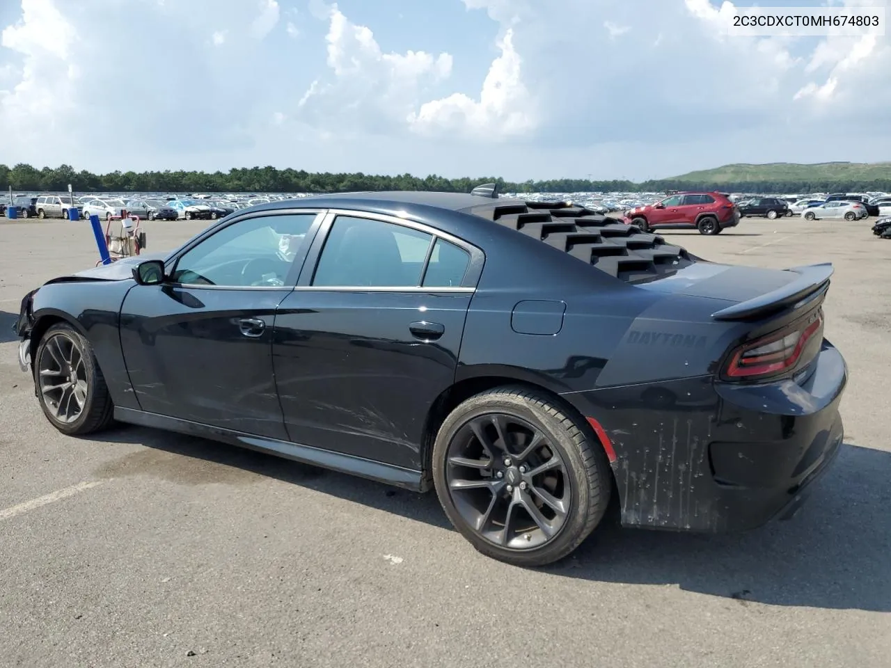 2021 Dodge Charger R/T VIN: 2C3CDXCT0MH674803 Lot: 68630924