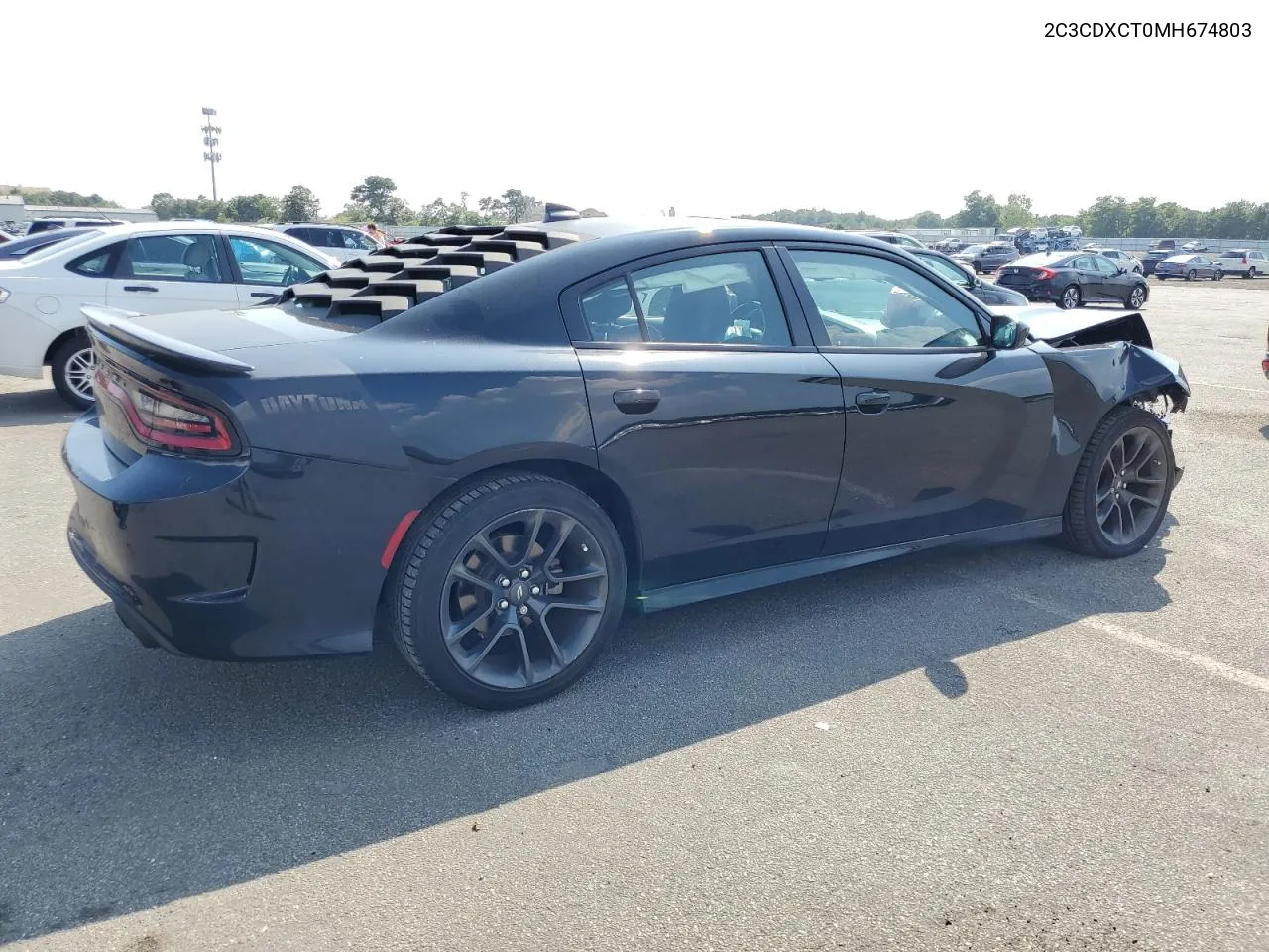 2021 Dodge Charger R/T VIN: 2C3CDXCT0MH674803 Lot: 68630924