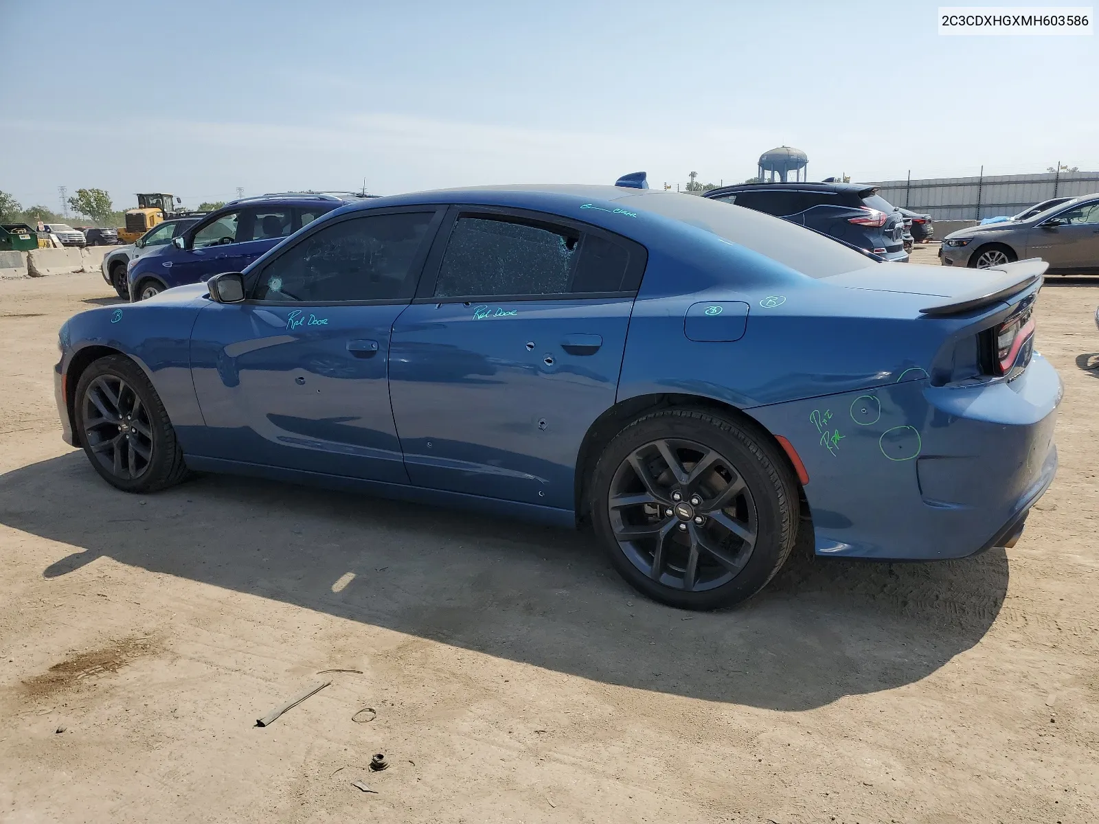 2021 Dodge Charger Gt VIN: 2C3CDXHGXMH603586 Lot: 68754344