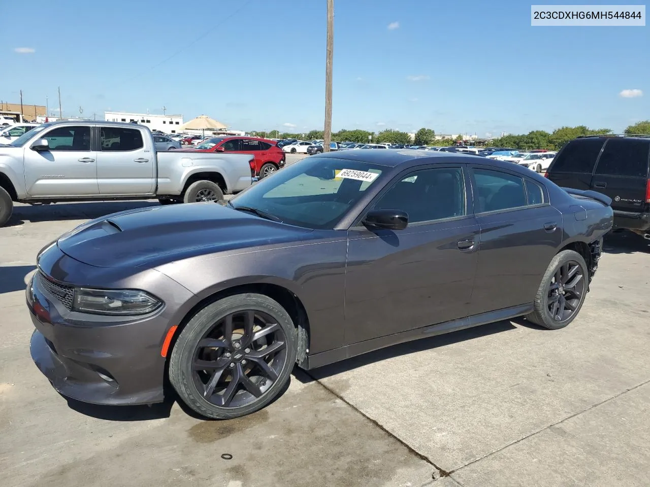 2021 Dodge Charger Gt VIN: 2C3CDXHG6MH544844 Lot: 69259044