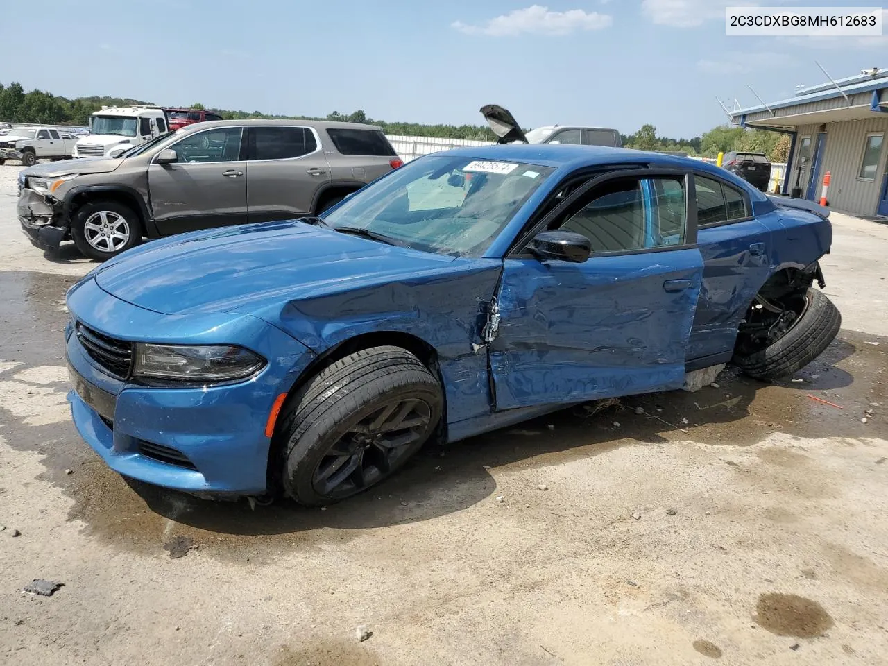 2021 Dodge Charger Sxt VIN: 2C3CDXBG8MH612683 Lot: 69425574