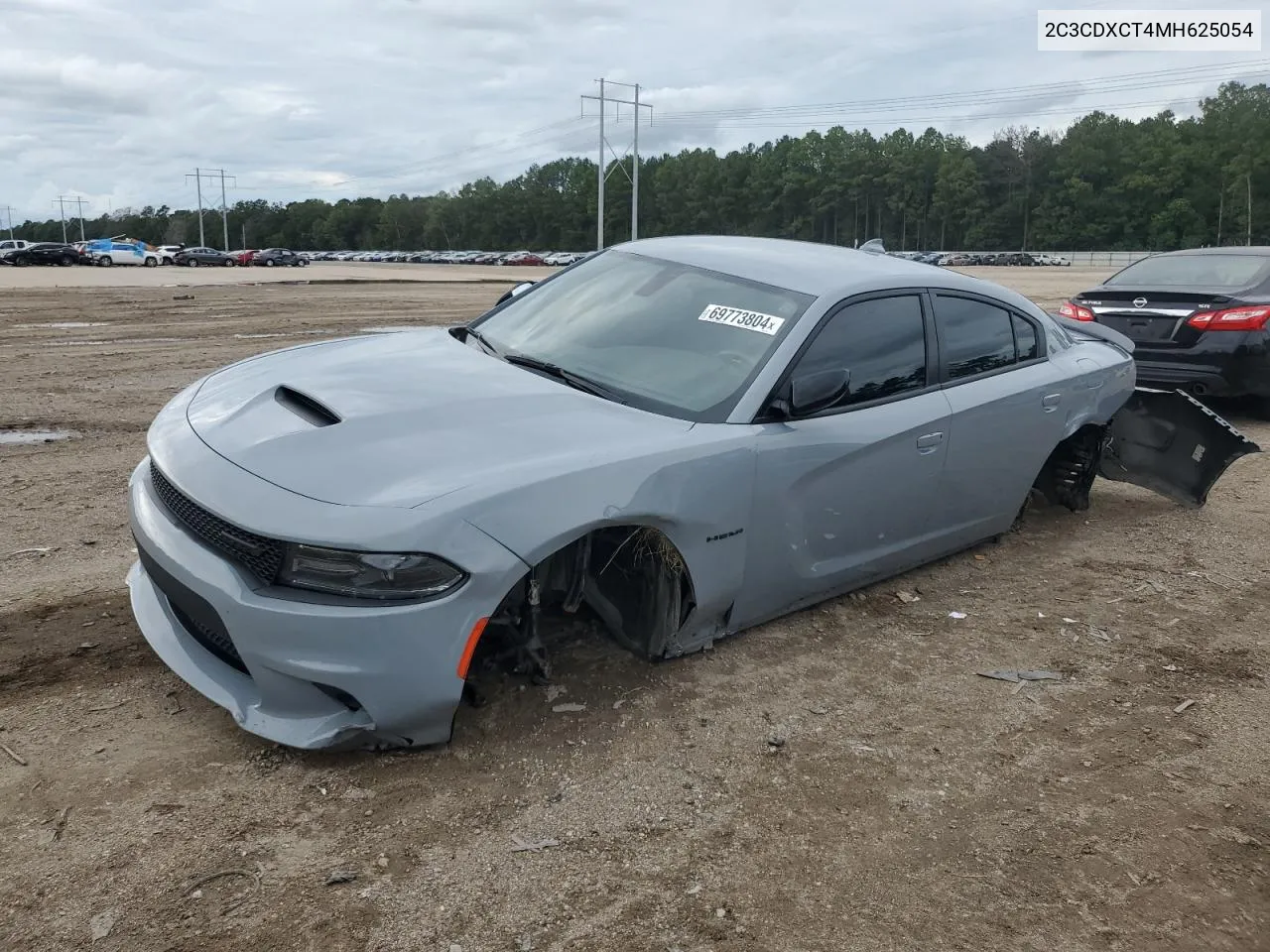 2021 Dodge Charger R/T VIN: 2C3CDXCT4MH625054 Lot: 69773804