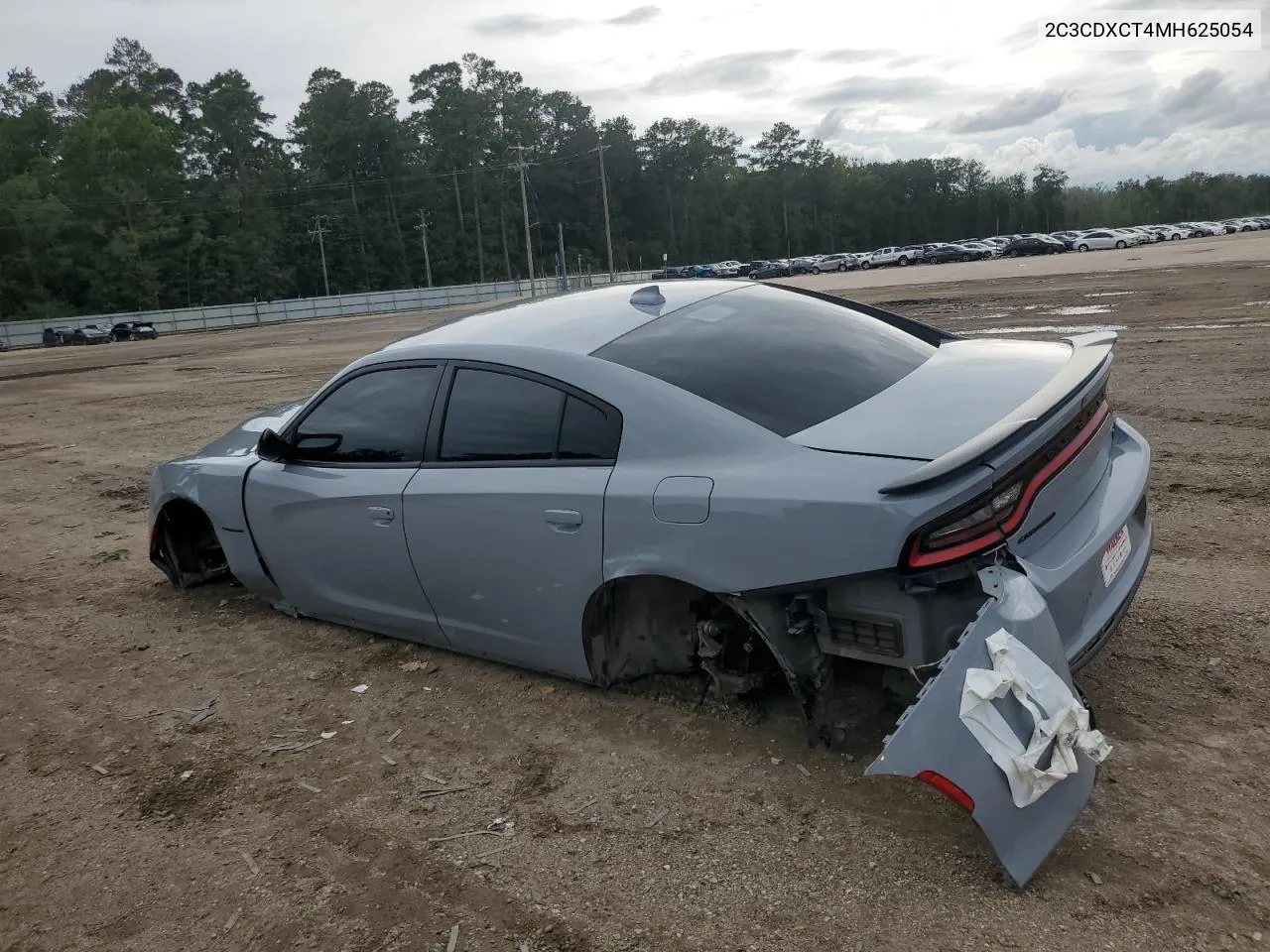 2021 Dodge Charger R/T VIN: 2C3CDXCT4MH625054 Lot: 69773804