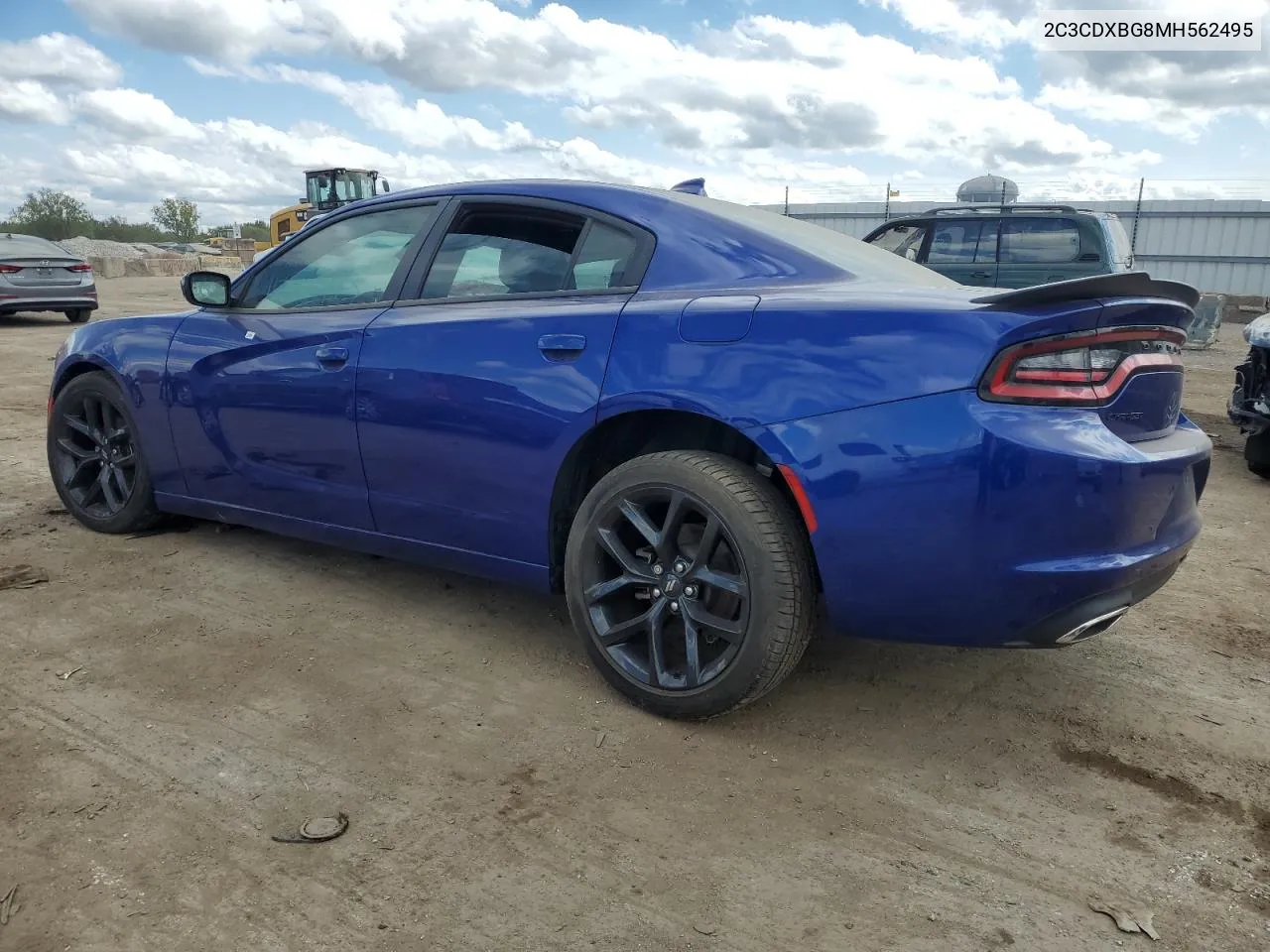 2021 Dodge Charger Sxt VIN: 2C3CDXBG8MH562495 Lot: 70050584