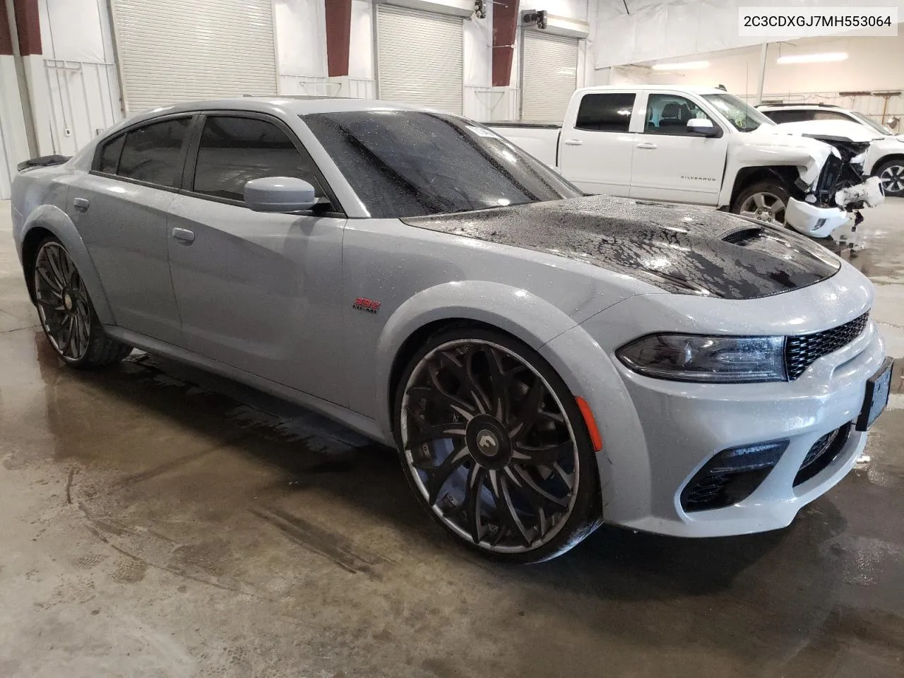 2021 Dodge Charger Scat Pack VIN: 2C3CDXGJ7MH553064 Lot: 70194004