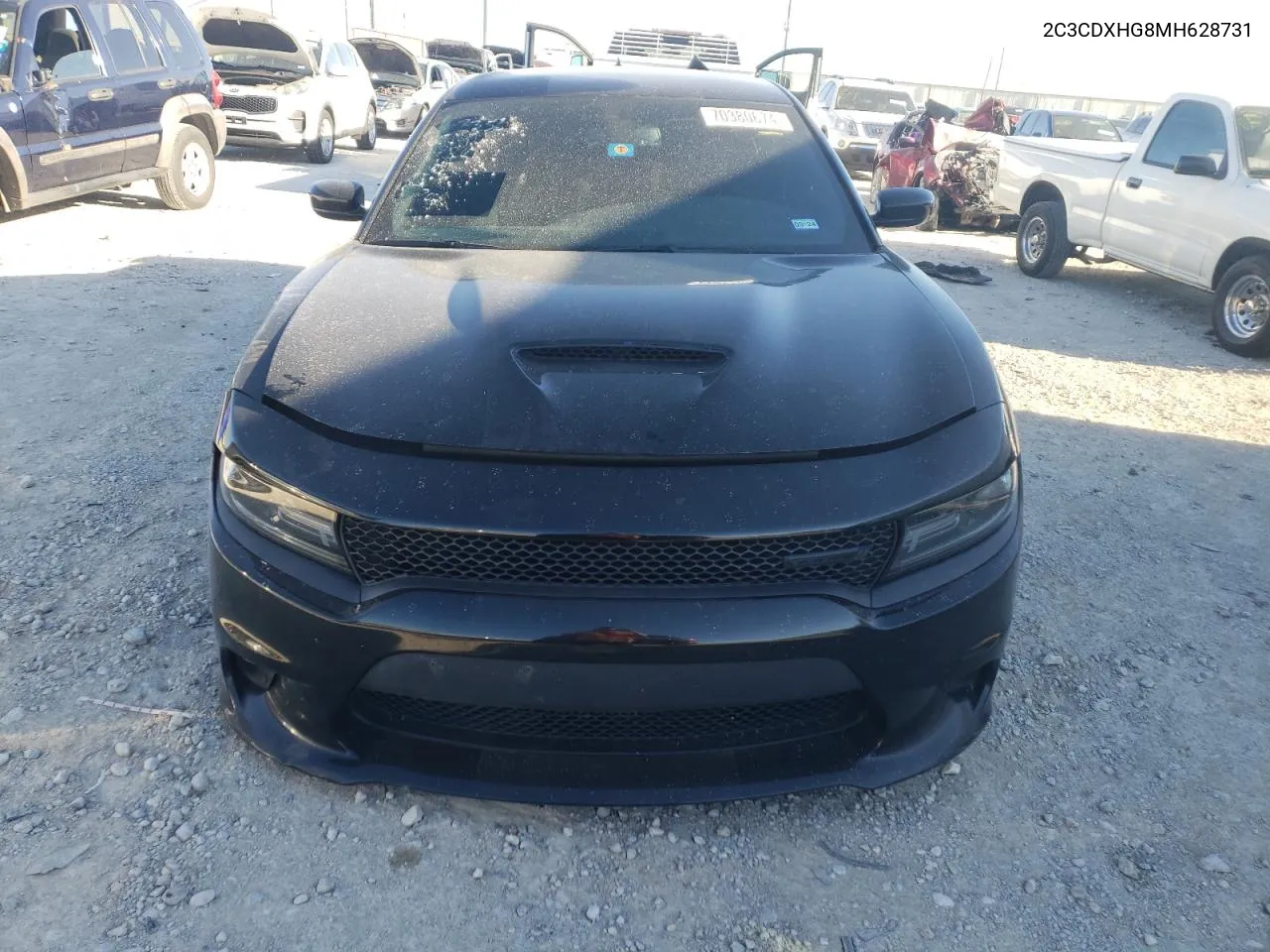 2021 Dodge Charger Gt VIN: 2C3CDXHG8MH628731 Lot: 70380674