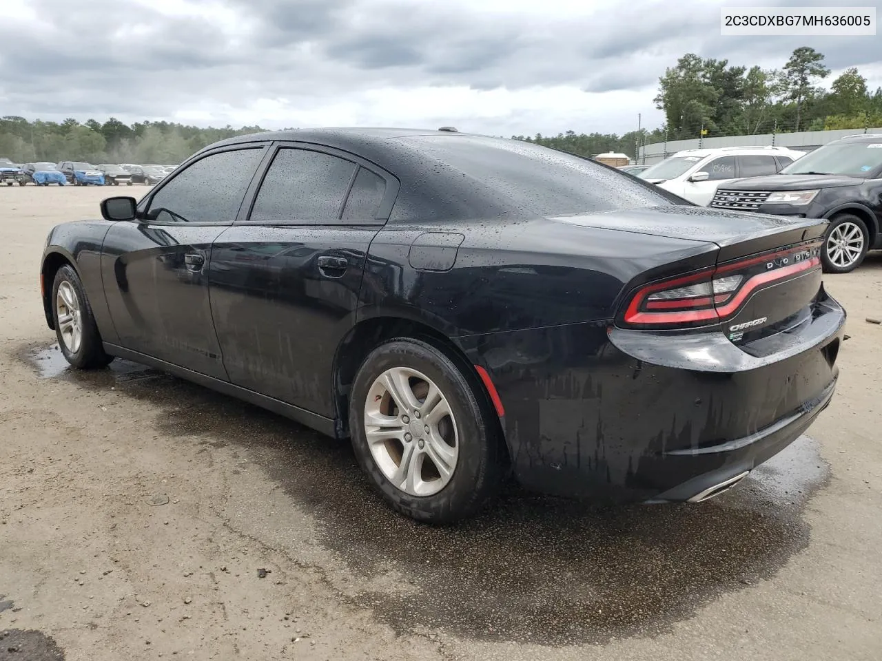 2021 Dodge Charger Sxt VIN: 2C3CDXBG7MH636005 Lot: 70415824